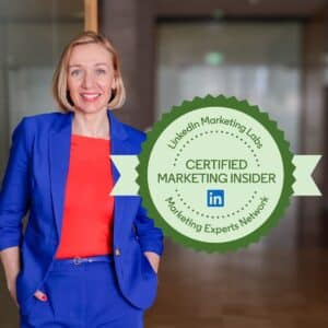 Birgit Peuker Certified Marketing Insider LinkedIn