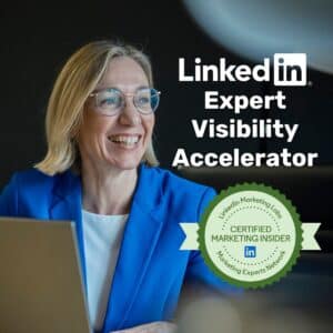 LinkedIn expert visibility Accelerator Birgit Peuker certified LinkedIn Marketing Insider